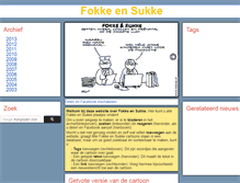 Tablet Screenshot of fokkesukkearchief.nl